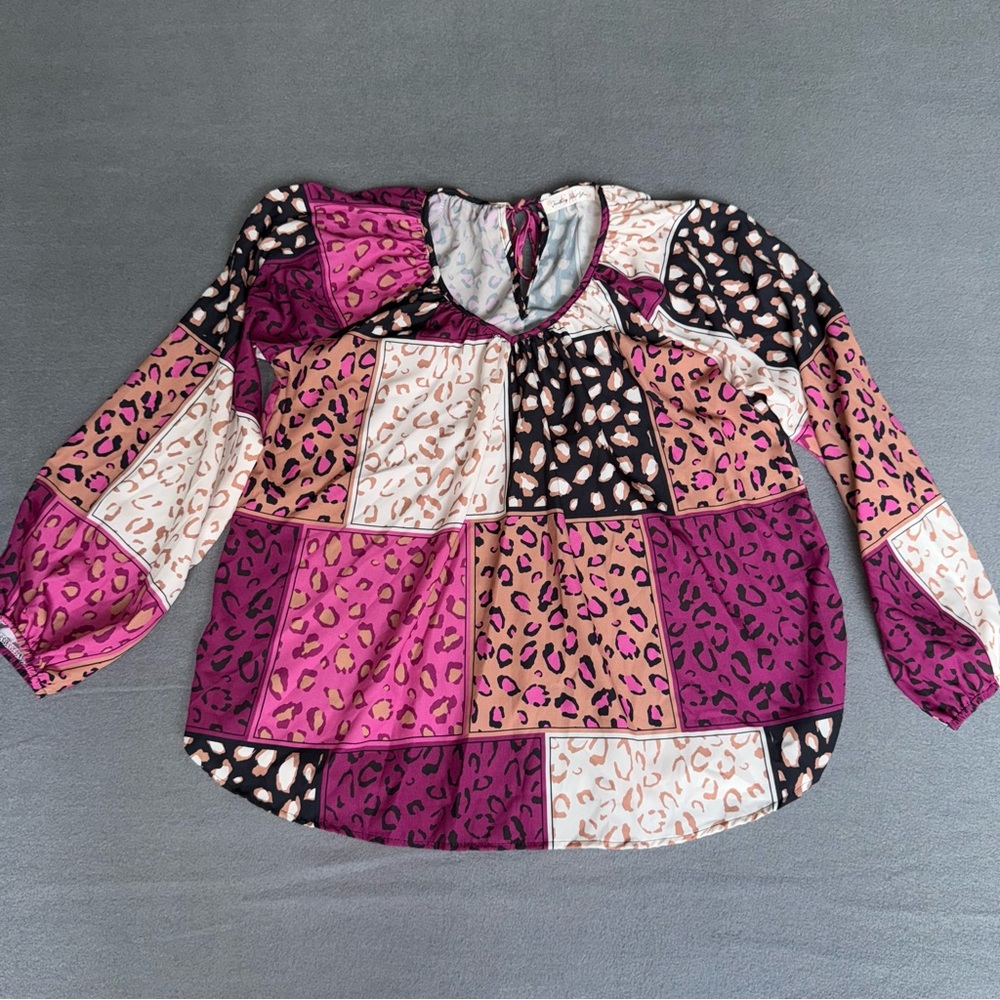 Something About You Leopard Print Patchwork Women… - image 5